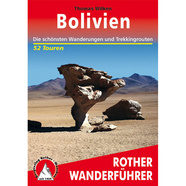BVR BOLIVIEN Wanderführer BERGVERLAG ROTHER
