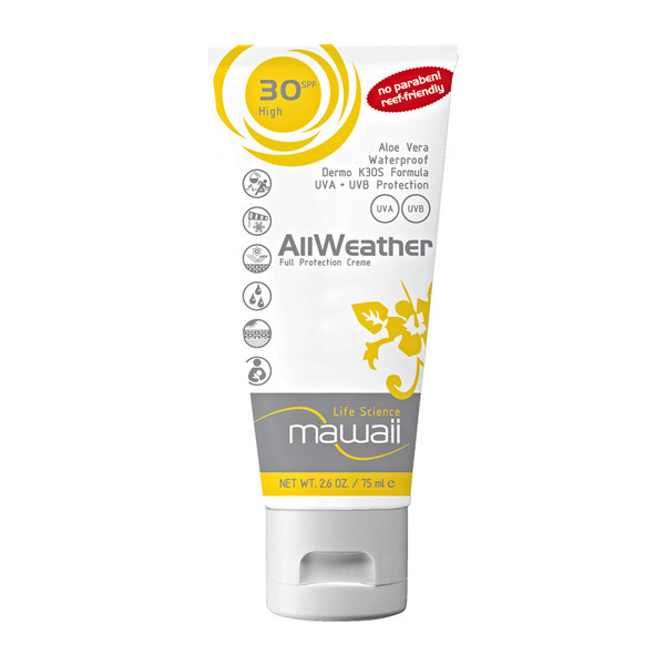 mawaii ALLWEATHER SUN,WIND& COLD PROTECTION SPF 30 Sonnenschutz NOCOLOR