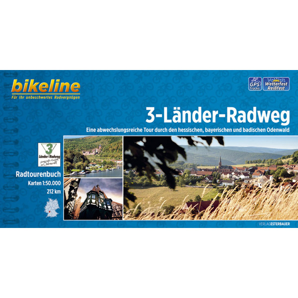  BIKELINE 3-LÄNDER RADWEG - Radwanderführer