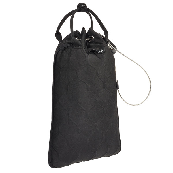 Pacsafe Travelsafe 5L GII Anti-Theft Travel Portable Safe Bag- Black
