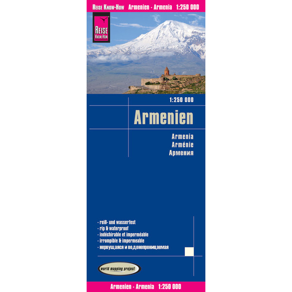 RKH WMP ARMENIEN 1 : 250.000 - Straßenkarte