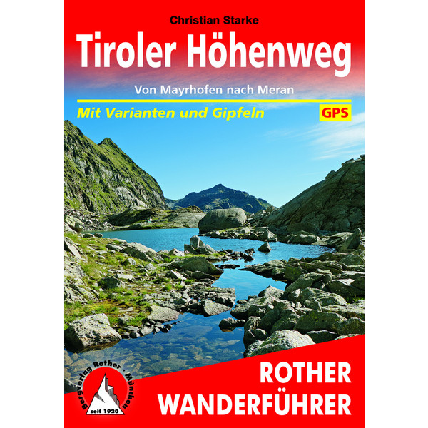 BVR TIROLER HÖHENWEG Wanderführer BERGVERLAG ROTHER