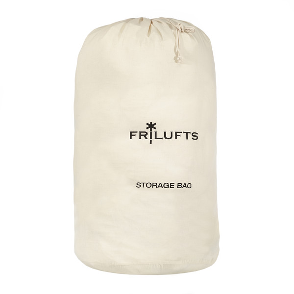 FRILUFTS STORAGE BAG COTTON Packsack WHITE