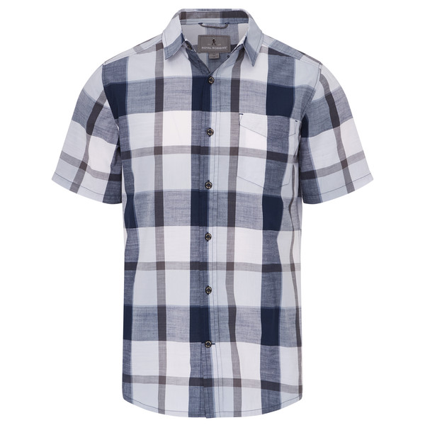 Royal Robbins SAWTOOTH PLAID S/S Herren Outdoor Hemd CLOUD