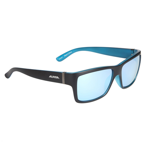 Alpina KACEY Unisex Sonnenbrille BLACK MATT BLUE