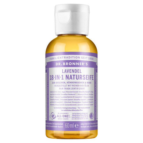 Dr. Bronner' s 18-IN-1 NATURSEIFE Outdoor Seife LAVENDEL