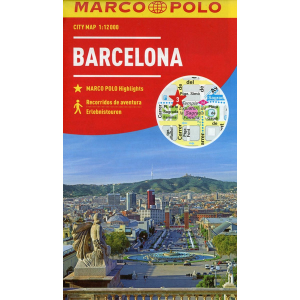 MARCO POLO Cityplan Barcelona 1:12 000 Stadtplan NOPUBLISHER
