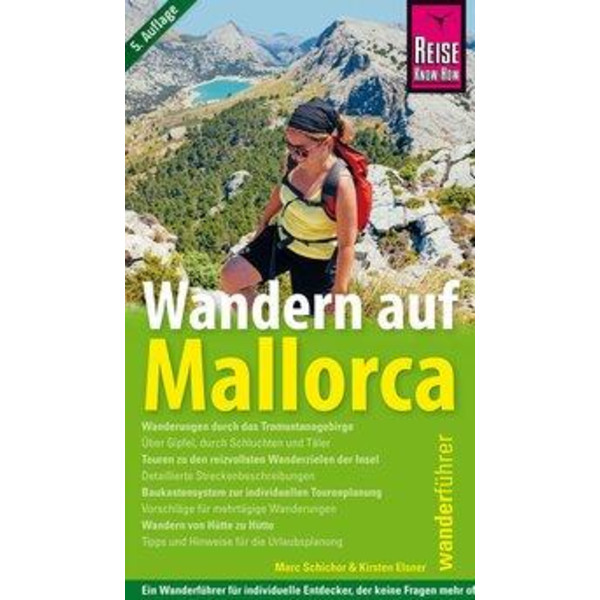 Wandern auf Mallorca Wanderführer REISE KNOW-HOW VERLAG