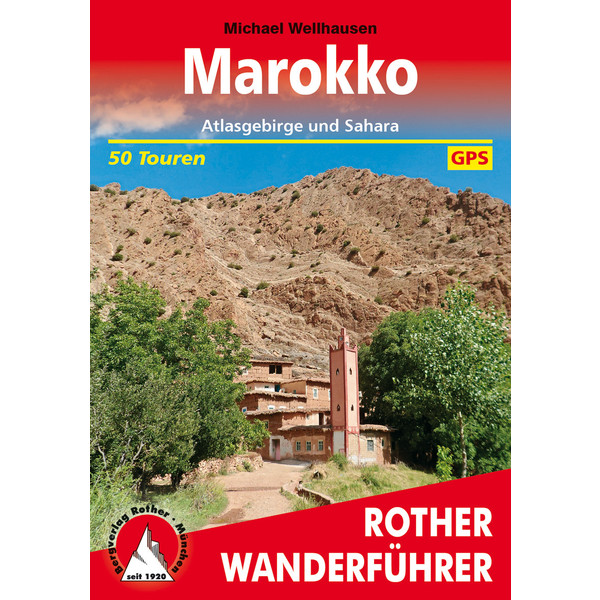BVR MAROKKO Wanderführer BERGVERLAG ROTHER