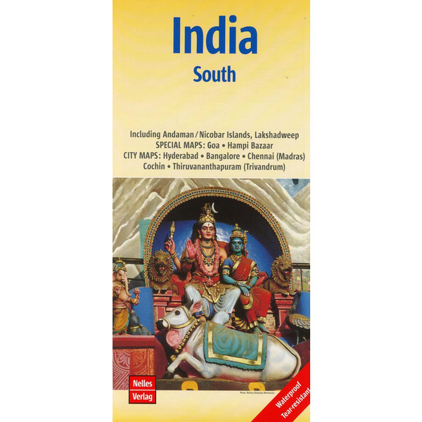  Nelles Map India: South 1:1 500 000 - Straßenkarte
