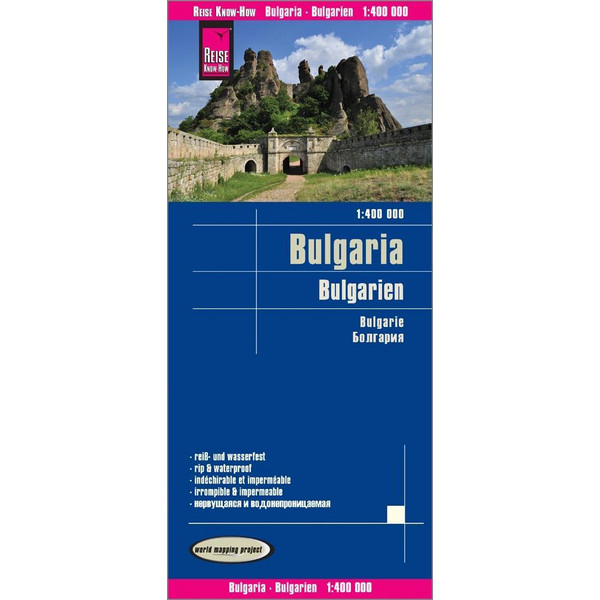 Reise Know-How Landkarte Bulgarien / Bulgaria (1:400.000) Straßenkarte NOPUBLISHER