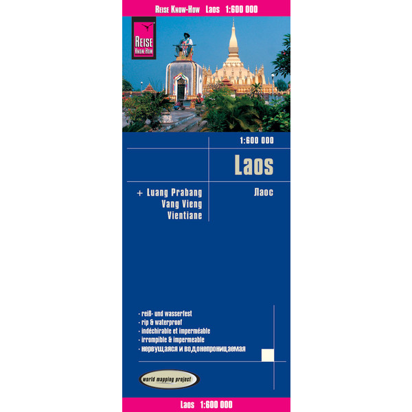  RKH WMP LAOS 1:600.000 - Straßenkarte