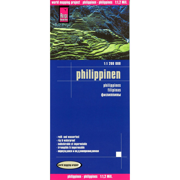  Philippinen 1 : 1.200.000 - Straßenkarte