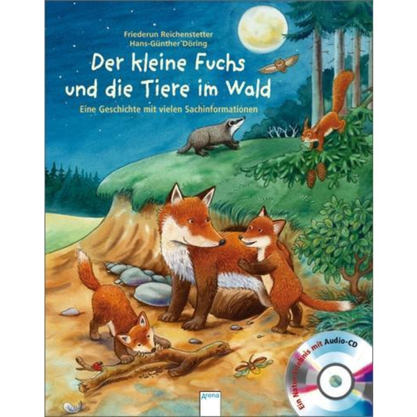 Der kleine Fuchs und die Tiere im Wald Kinderbuch ARENA VERLAG GMBH