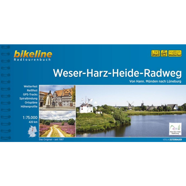  Bikeline Weser-Harz-Heide-Radweg - Radwanderführer