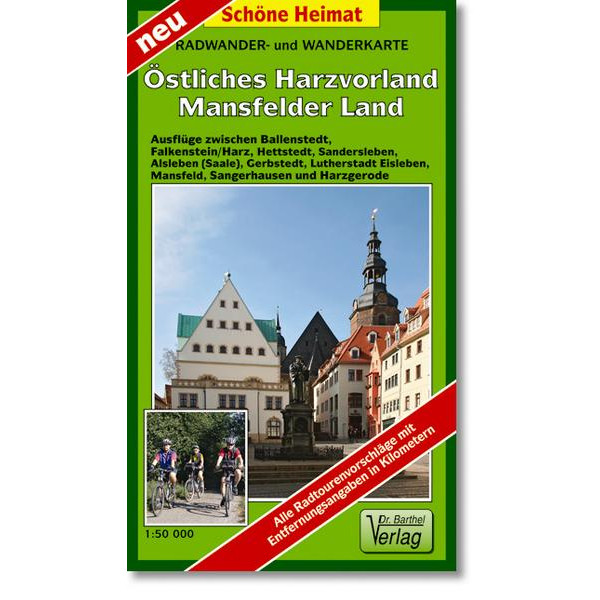 Östliches Harzvorland - Mansfelder Land 1 : 50 000. Radwander- und Wanderkarte Wanderkarte NOPUBLISHER