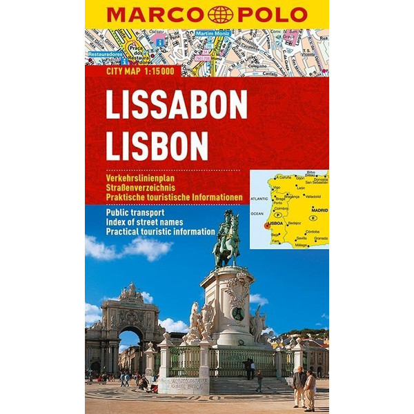 MARCO POLO Cityplan Lissabon 1 : 15 000 Stadtplan MAIRDUMONT