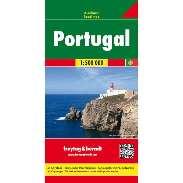 Portugal 1 : 500 000 Straßenkarte FREYTAG + BERNDT