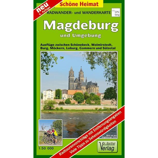 Magdeburg und Umgebung 1 : 50 000. Radwander-und Wanderkarte - Wanderkarte