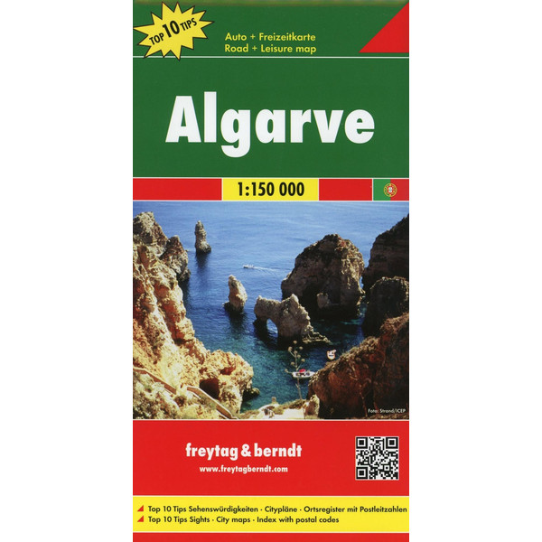 Algarve 1 : 150 000 Wanderkarte FREYTAG + BERNDT