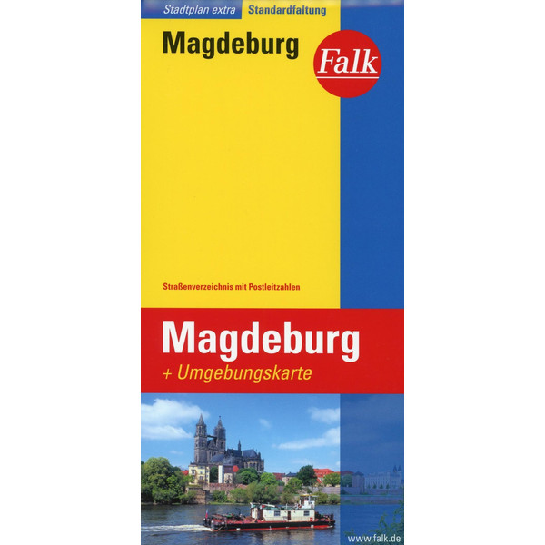 Falk Stadtplan Extra Standardfaltung Magdeburg 1 : 20 000 Stadtplan FALK-VERLAG