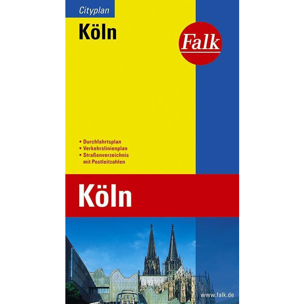 Falk Cityplan Köln 1 : 23 000 Stadtplan FALK-VERLAG