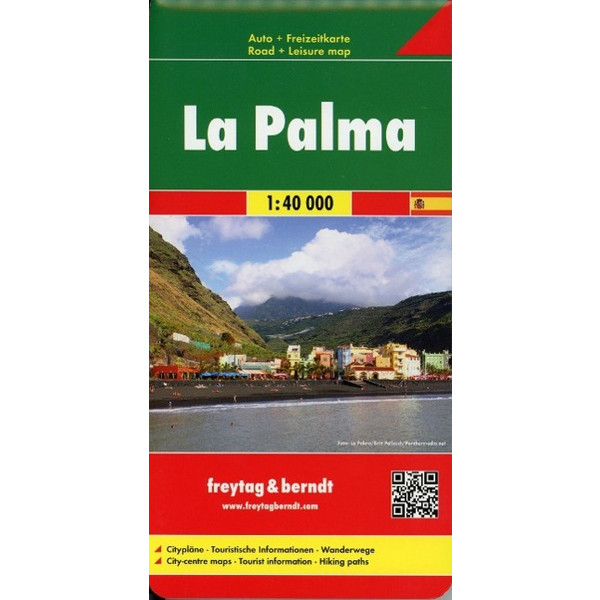 La Palma  1 : 40 000. Auto- und Freizeitkarte Straßenkarte FREYTAG + BERNDT