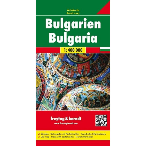  Bulgarien 1 : 400 000. Autokarte - Straßenkarte