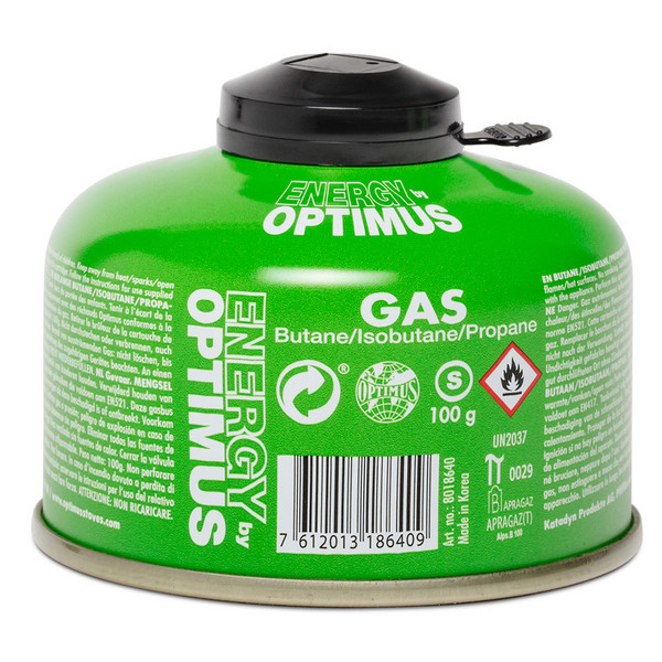 Optimus GAS BUTAN ISOBUTAN/PROPAN Gaskartusche GRÜN