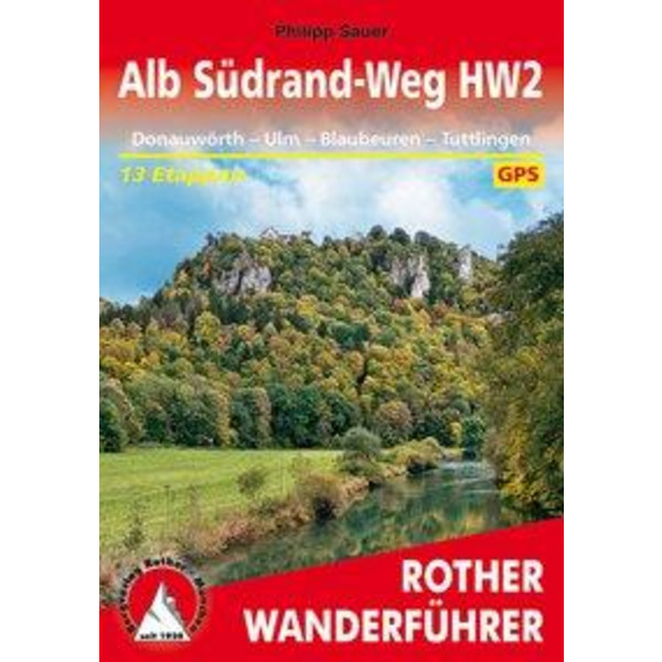 Alb Südrand-Weg HW2 Wanderführer BERGVERLAG ROTHER