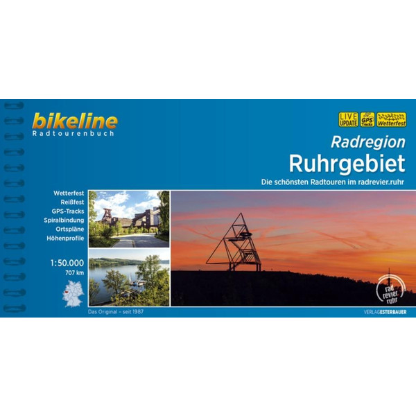 Radregion Ruhrgebiet Radwanderführer ESTERBAUER GMBH