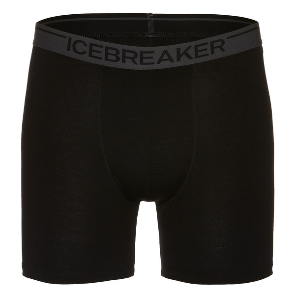 Icebreaker M MERINO ANATOMICA BOXERS Herren Funktionsunterwäsche BLACK