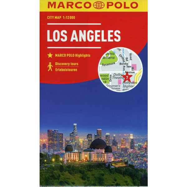 MARCO POLO Cityplan Los Angeles 1:12 000 Stadtplan MAIRDUMONT