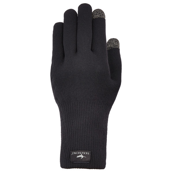Sealskinz WATERPROOF ALL WEATHER ULTRA GRIP KNITTED GLOVE Unisex Handschuhe BLACK