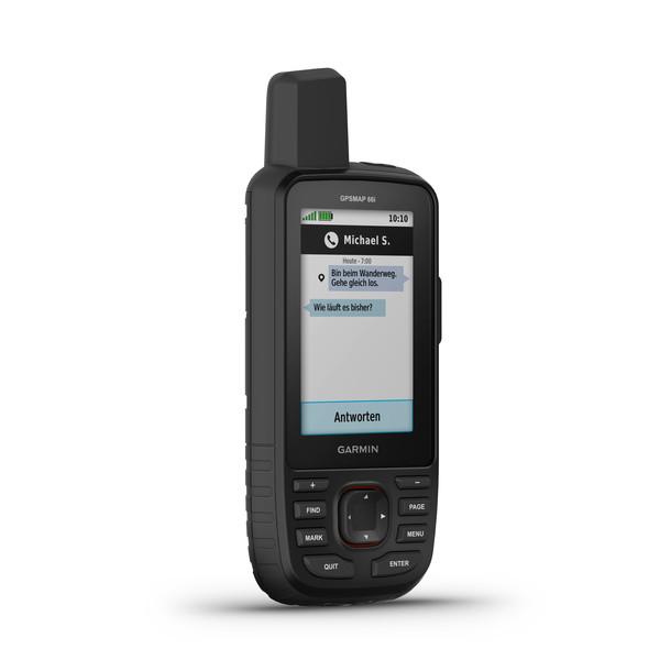 Garmin GPSMAP 66I GPS-Gerät SCHWARZ/ROT
