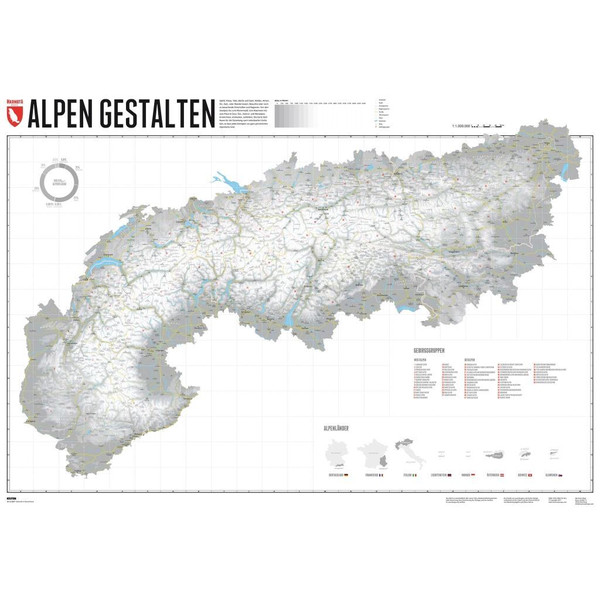 Alpen Gestalten - Edition 2 Karte Marmota Maps