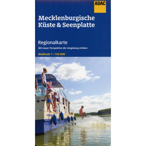 ADAC Regionalkarte Deutschland Blatt 2 Mecklenburgische Küste und Seenplatte 1 : 150 000 Straßenkarte ADAC VERLAG