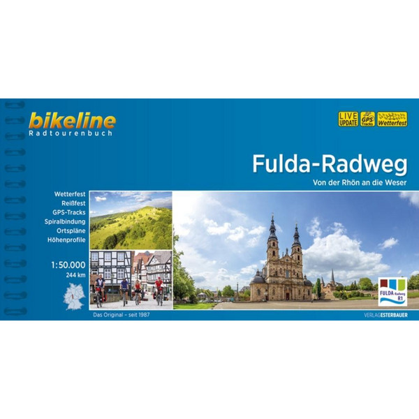  Fulda-Radweg 1 : 50 000 - Radwanderführer