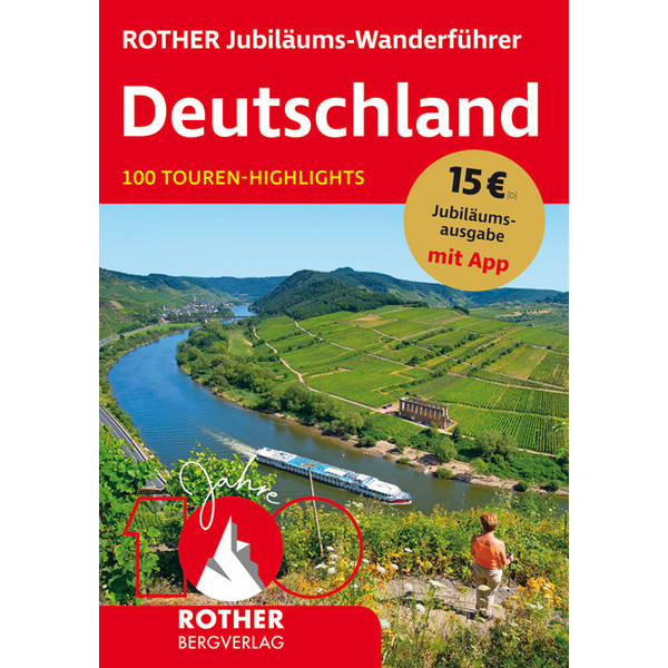 ROTHER Jubiläums-Wanderführer Deutschland Wanderführer BERGVERLAG ROTHER
