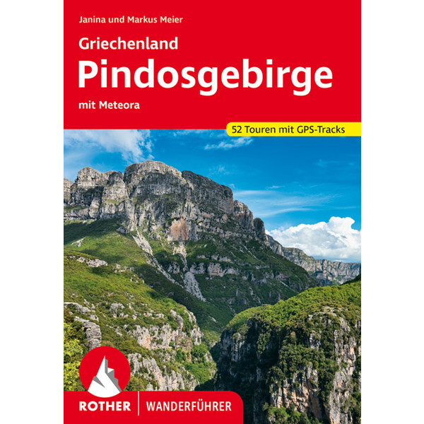 Griechenland - Pindosgebirge Wanderführer BERGVERLAG ROTHER