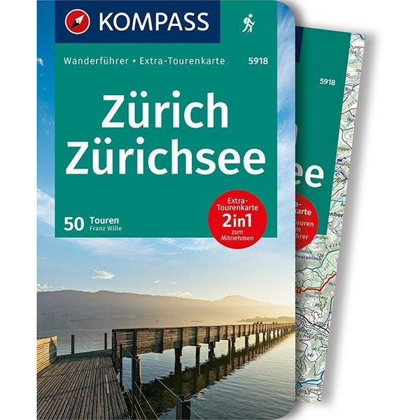 KOMPASS Wanderführer Zürich, Zürichsee Wanderführer KOMPASS KARTEN GMBH