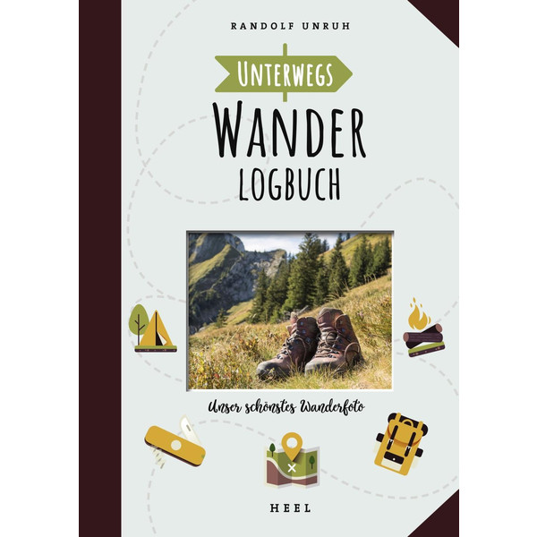 Unterwegs: Wander-Logbuch Tagebuch HEEL VERLAG GMBH