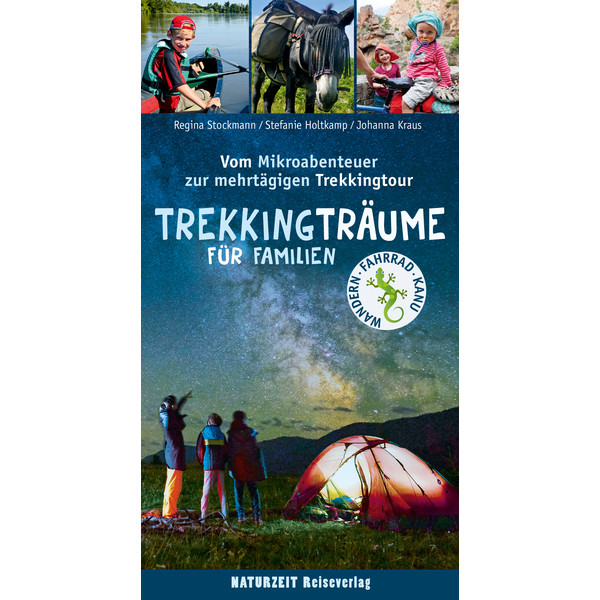 Trekkingträume für Familien Kinderbuch NATURZEIT REISEVERLAG
