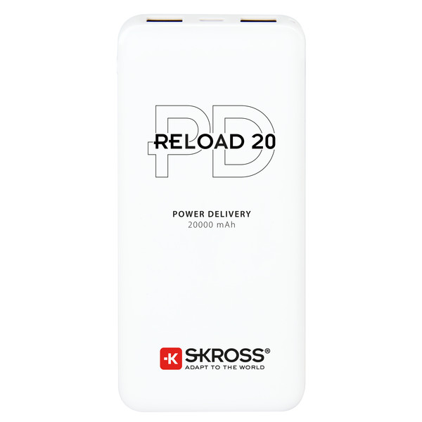 SKROSS RELOAD 20 PD Powerbank WHITE