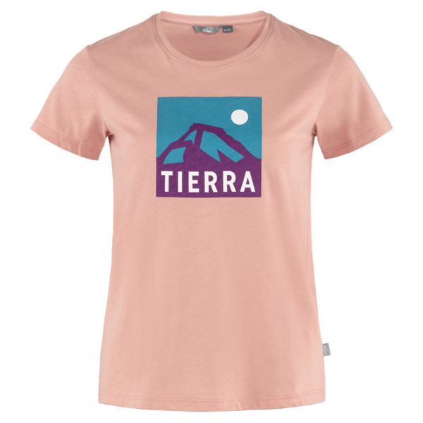 Tierra ORGANIC COTTON TEE W Damen T-Shirt MISTY ROSE (MOUNTAIN BOX)