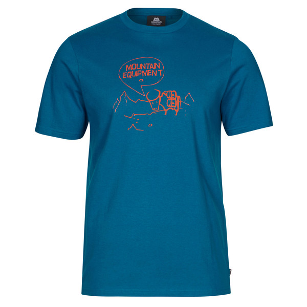 Mountain Equipment YORIK TEE Herren T-Shirt ALTO BLUE