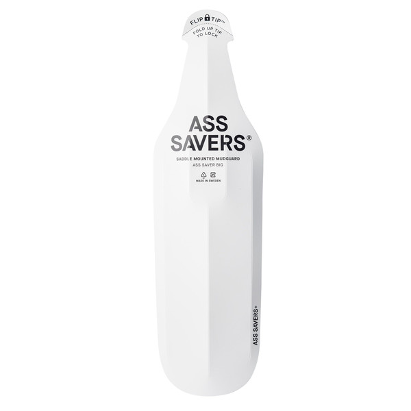 Ass Savers ASB-1 BIG, MUDGUARD RW, WHITE Schutzblech WHITE