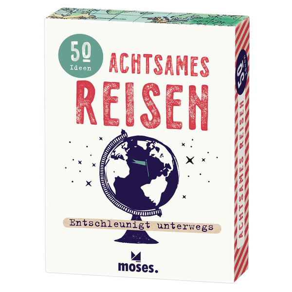 Moses Verlag FERNWEH ACHTSAMES REISEN Reisespiel NOCOLOR