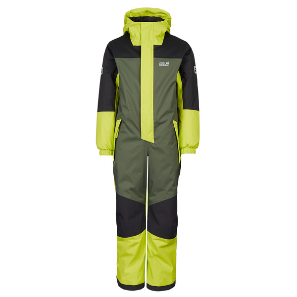 Jack Wolfskin ICY MOUNTAIN SUIT K Kinder Overall THYME GREEN