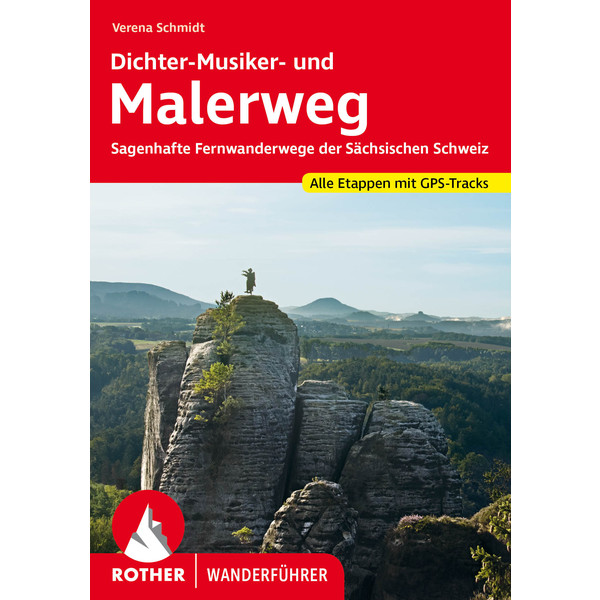 MALERWEG UND DICHTER-MUSIKER-MALER-WEG Wanderführer BERGVERLAG ROTHER
